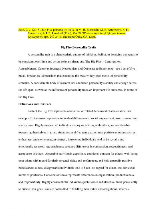 picture_Personality Pdf 96914 | Soto 2018