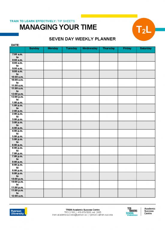 picture Day Planner Pdf 94765 | Trsm Asc Tip Sheet Seven Day Planner