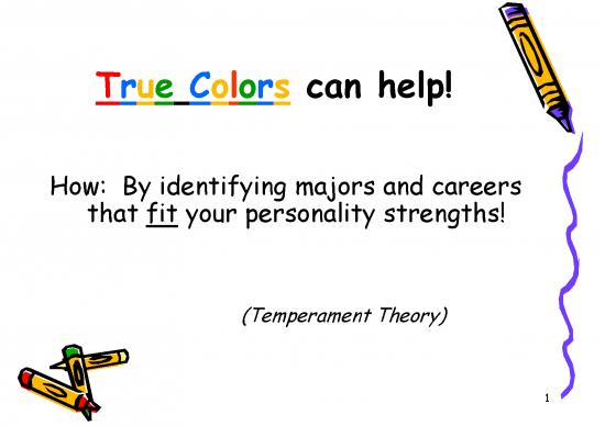 picture Personality Pdf 96935 | True Colors Power Pt