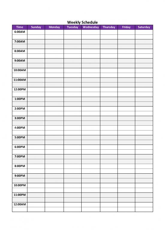 picture1_Weekly Schedule Template Pdf 94797 | Weekly Schedule Template