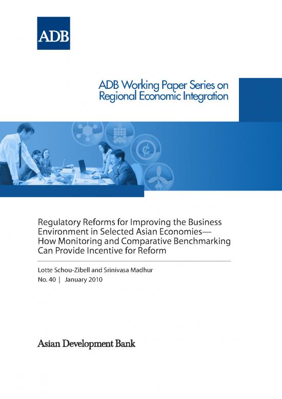 picture Economic Integration Pdf 95078 | Wp40 Regulatory Reforms