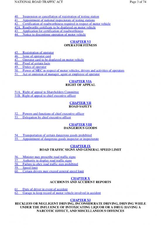 Act Therapy Pdf 95050 National Road Traffic Act Regulations   Gbr3 National Road Traffic Act   Regulations 