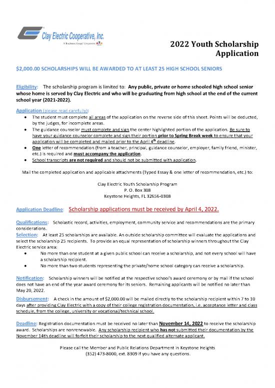 picture Scholarship Application Letter Sample Pdf 10212 | 2022 Youth Scholarship Application | Beasiswa 2022