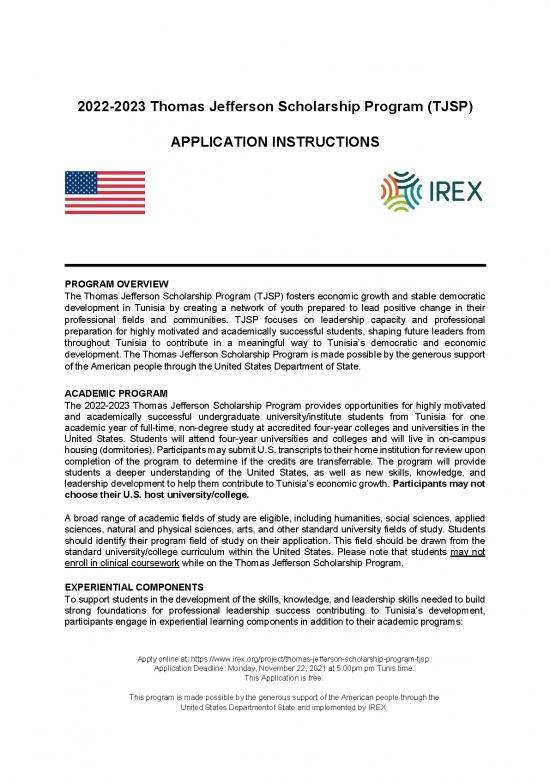 Application Format Pdf 10240 2022 2023 Thomas Jefferson Scholarship