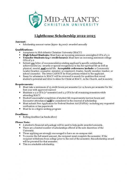 picture1_Scholarship Application Letter Sample Pdf 10247 | Lighthouse Scholarship 2022 2023 | Beasiswa 2022