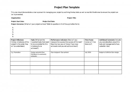 picture Budget Spreadsheet 10427 | Project Plan Template Clubgrants 0 | Flyer Template Word