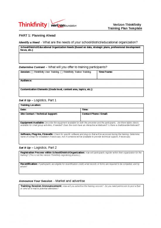 picture Training Plan Template 10517 | Training Plan Sample | Flyer Template Word