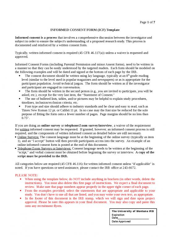 picture_Consent | Flyer Template Word