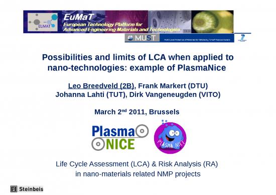 picture Environmental Technology Ppt 10541 | Presentation Brussels Lbv1 | Cartoon Power Point Template