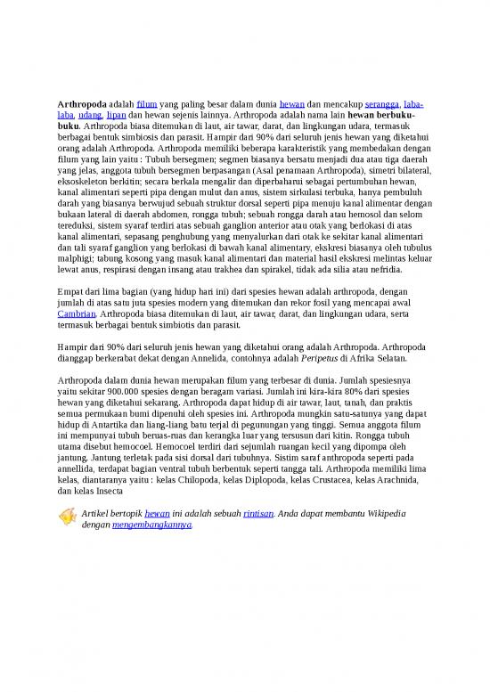 picture_Arthropoda | Perikanan Dan Kelautan