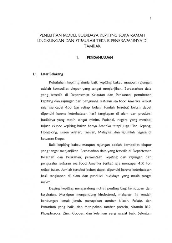 picture_Tujuan Penelitian Adalah 9015 | Penelitian Model Budidaya Kepiting Soka Ramah Lingkungan Dan Stimulasi Teknis Penerapannya Di Tambak | Perikanan Dan Kelautan