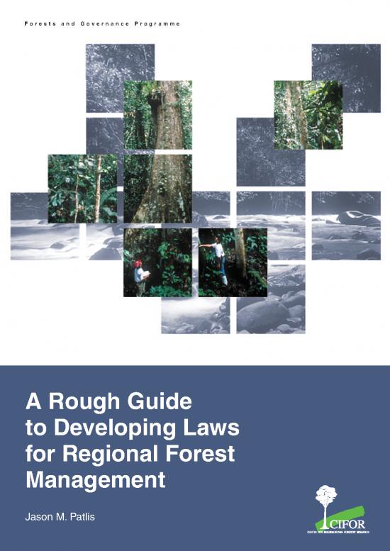 picture_Project Management Spread Sheet 9037 | 06 A Rough Guide To Developing Laws For Regional Forest Management | Kehutanan