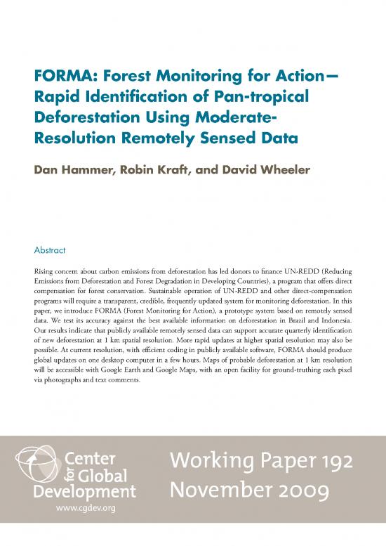 picture Finance Presentation Templates 9174 | 11 Forma Forest Monitoring For Action Rapid Identification Of Pan Tropical Deforestation Using Moderate Resolution Remotely Sensed Data | Kehutanan
