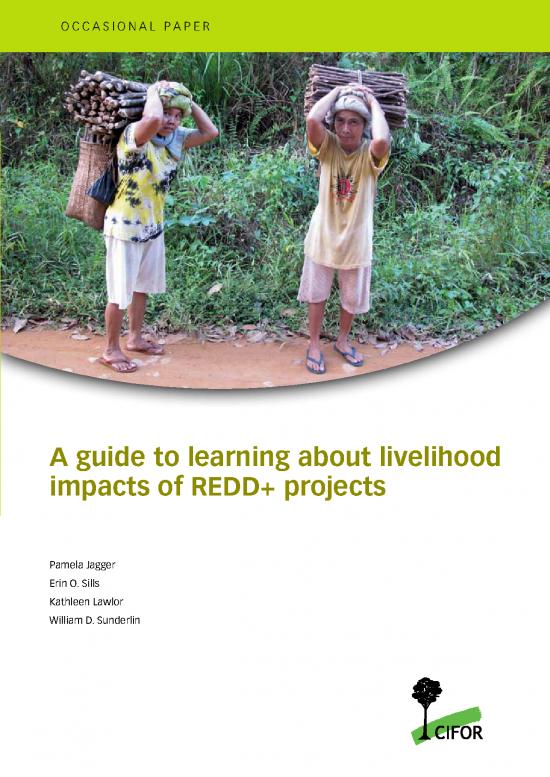 picture_Research Pdf 9187 | 2010 A Guide To Learning About Livelihood Impacts Of Redd  Projects | Kehutanan