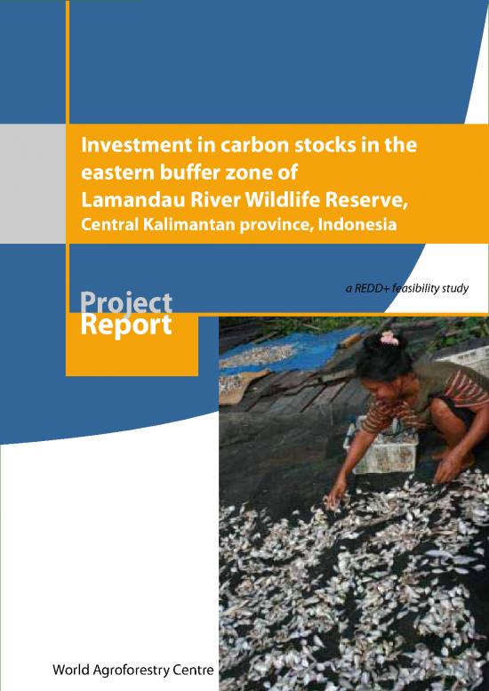 picture_Financial Spreadsheet 9217 | 04 Investment In Carbon Stocks In The Eastern Buffer Zone    Lamandau River Wildlife Reserve    Project Report | Kehutanan