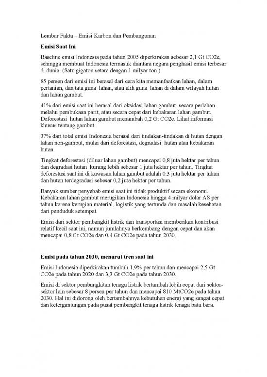 picture_09 02 Emisi Karbon  Amp  Pembangunan  Lembar Fakta    Konferensi Pers Oleh Dnpi | Kehutanan