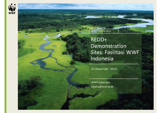 picture_Transformasi 9266 | 12 21 Presentation   Redd  Demonstration Sites Facilitated By Wwf Indonesia | Kehutanan