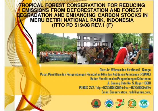 picture_Tujuan Penelitian Adalah 9268 | 12 21 Presentation   Tropical Forest Conservation For Redd And Carbon Stocks In Meru Betiri Np | Kehutanan