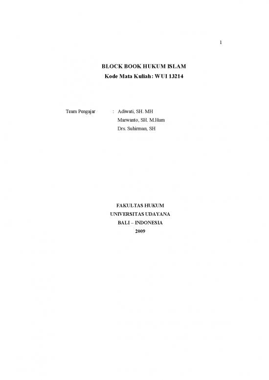 picture1_Hukum Pdf 9303 | Bb Hukum Islam 2009 | Ilmu Hukum