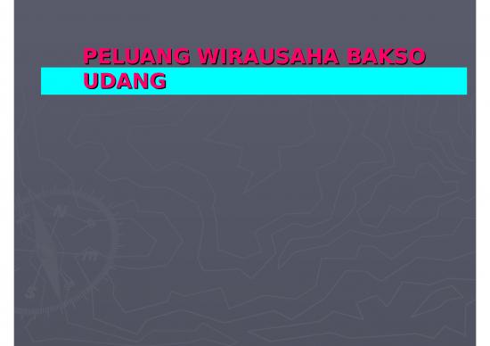 picture_Peluang Ppt 9408 | Bakso Udang | Pertanian Dan Peternakan