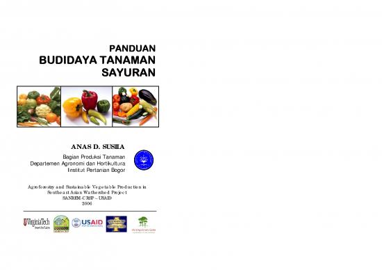 picture_Pertanian Pdf 9434 | Pedoman Budidaya Tanaman Sayuran | Pertanian Dan Peternakan