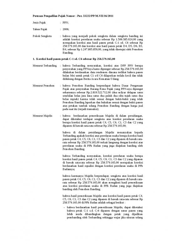 picture_Presentasi Usaha 9461 | Putusan Pengadilan Pajak Tentang Sengketa Usaha Udang | Pertanian Dan Peternakan