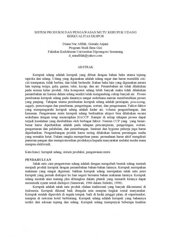 picture1_Gizi Pdf 9467 | Sistem Produksi Dan Pengawasan Mutu Kerupuk Udang 1 | Pertanian Dan Peternakan picture1_Gizi Pdf 9467 | Sistem Produksi Dan Pengawasan Mutu Kerupuk Udang 1 | Pertanian Dan Peternakan