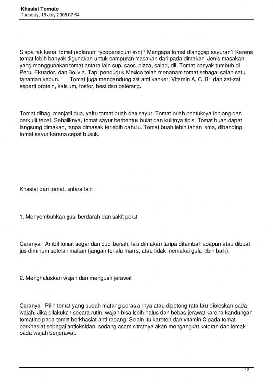 picture_Tomat Pdf 9531 | Khasiat Tomato | Pertanian Dan Peternakan