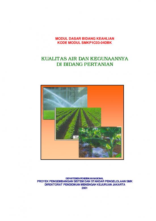 picture_Pertanian Pdf 9534 | Kualitas Air Dan Kegunannya Di Bidang Pertanian | Pertanian Dan Peternakan