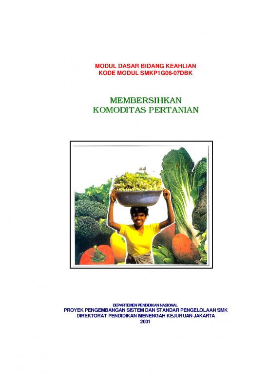 picture_Pertanian Pdf 9546 | Membersihkan Komoditas Pertanian | Pertanian Dan Peternakan