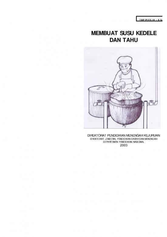 picture Ekonomi Pdf 9548 | Membuat Susu Kedele Dan Tahu | Pertanian Dan Peternakan