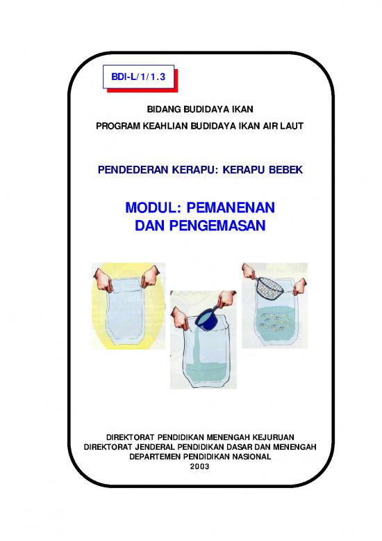 picture_Pendidikan Pdf 9625 | Pendederan Kerapu Bebek Pemanenan Dan Pengemasan | Pertanian Dan Peternakan