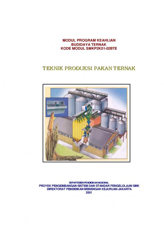 picture_Pertanian Pdf 9681 | Tehnik Produksi Pakan Ternak | Pertanian Dan Peternakan
