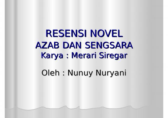 picture_Merari Siregar   Azab Dan Sengsara  2 | Bahasa Indonesia