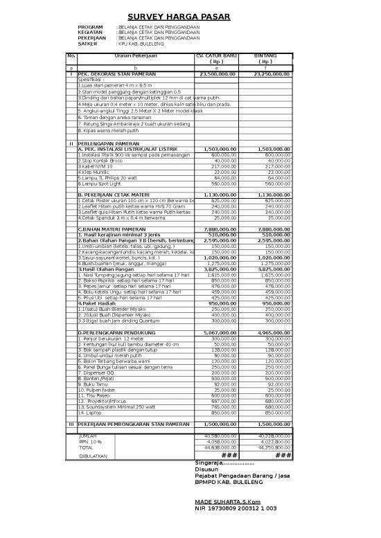 picture_Sfesifikasi Cetak Dan Penggandaan Penyelenggaraan Pameran Pawai Pembangunan | Sipil Dan Konstruksi