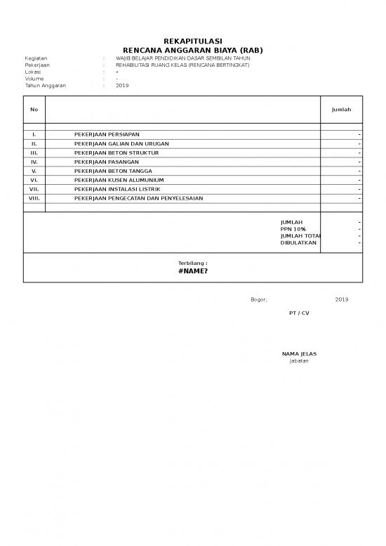 picture1_File Rab - Rencana Anggaran Biaya Id 9802 | Harga Satuan 2019 Kabupaten Bogor