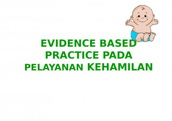 picture Contoh Artikel Ilmiah Penelitian 9870 | Evidence Based Practice Pada Pelayanan Kehamilan | Ilmu Kesehatan