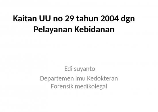 picture_Presentasi Usaha Ppt 9927 | Kaitan Uu No 29 Tahun 2004 Dgn Pelayanan | Ilmu Kesehatan