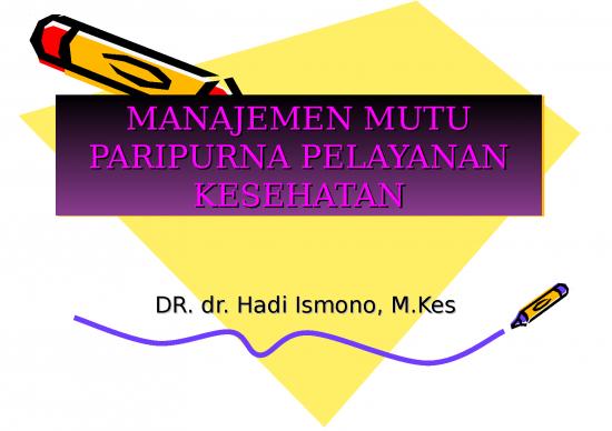 picture Premium Powerpoint Templates 9942 | Manajemen Mutu Paripurna | Ilmu Kesehatan