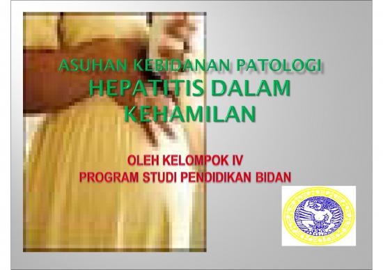 picture_Presentasi Hepatitis Dalam Kehamilan New | Ilmu Kesehatan