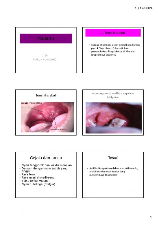 picture1_Demam Pdf 10027 | Tonsilitis | Ilmu Kesehatan