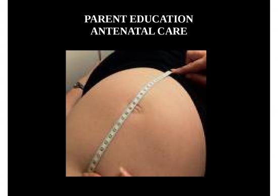 picture1_Materi Antenatal Care 10062 | Parent Education Anc | Ilmu Kesehatan