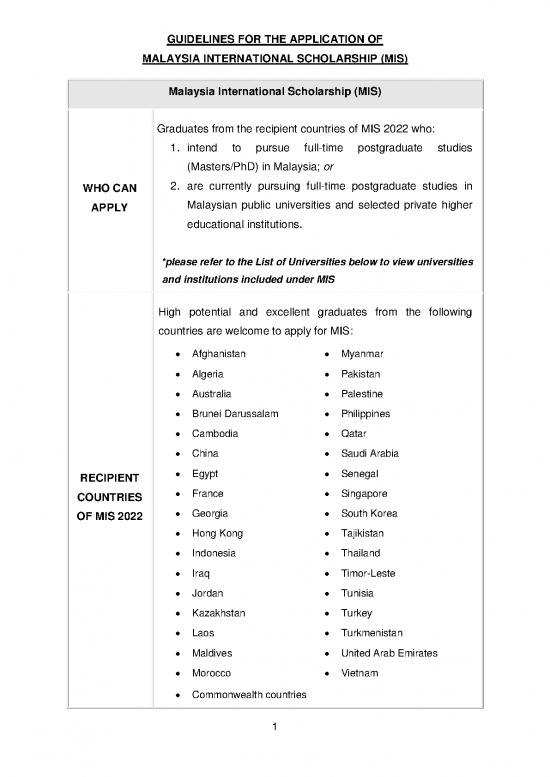 picture1_Application Format Pdf 10105 | MALAYSIA INTERNATIONAL SCHOLARSHIP (MIS) 2022 | Beasiswa 2022