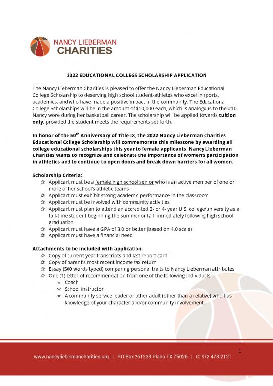 picture_Application Format Pdf 10199 | 2022 Educational College Scholarship Application | Beasiswa 2022