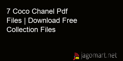 picture 7 Coco Chanel Pdf Files | Download Free Collection Files