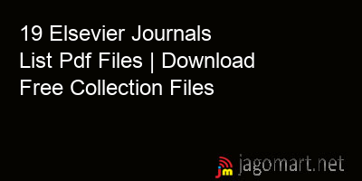picture 19 Elsevier Journals List Pdf Files | Download Free Collection Files