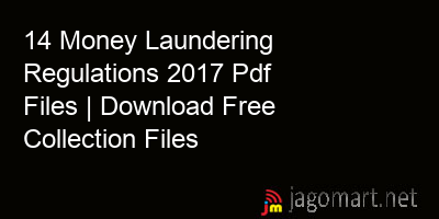 picture 14 Money Laundering Regulations 2017 Pdf Files | Download Free Collection Files