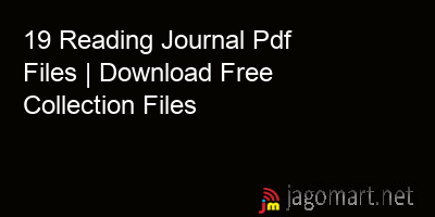 picture 19 Reading Journal Pdf Files | Download Free Collection Files