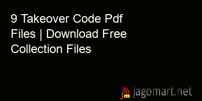 picture 9 Takeover Code Pdf Files | Download Free Collection Files