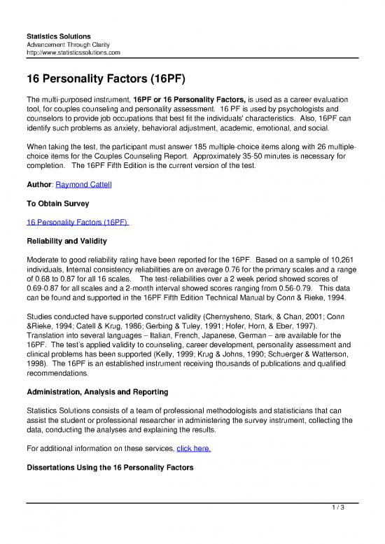 picture1_Personality Pdf 97310 | 16 Personality Factors